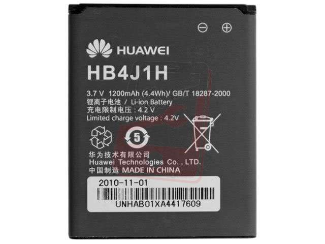 Acumulator Huawei HB4J1H original pentru Huawei U8150 Ideos, Huawei U8180 IDEOS X1, Huawei U8510 Ideos X3, Vodafone 845, Vodafone 858 Smart