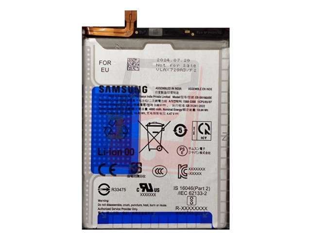 acumulator samsung galaxy a26 5g  gh82-37053a eb-ba166be swap
