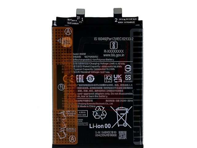 acumulator xiaomi bn5e xiaomi redmi note 11 pro 5g  redmi note 11 pro+ 5g poco x4 pro 5g