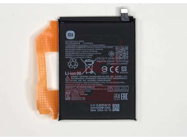 acumulator xiaomi bn5v xiaomi redmi note 14 pro 5g poco x7 5g swap