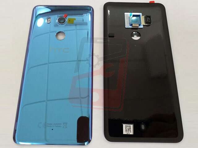 Capac baterie HTC U11 Plus albastru DIN STICLA