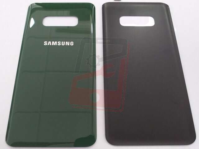 Capac baterie Samsung SM-G970F Galaxy S10E verde-turcoaz DIN STICLA