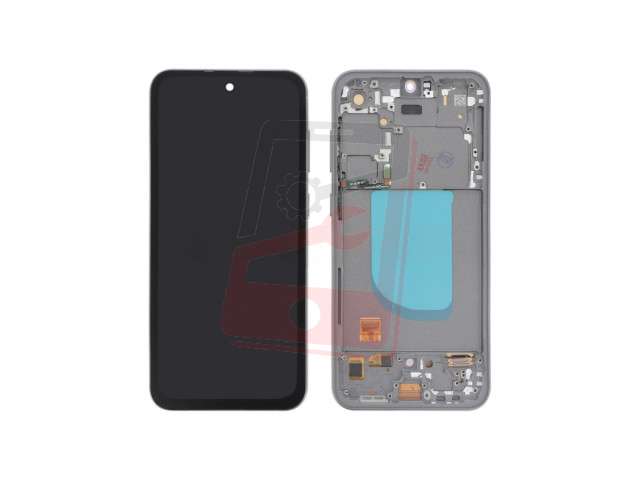 Display cu rama Samsung Galaxy S23 FE, SM-S711, Graphite, OLED