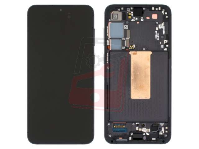 display cu rama samsung galaxy s23 plus 5g s23+ phantom black oem sm-s916 gh82-30476a
