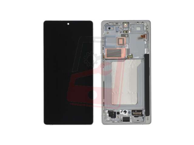 display cu rama samsung galaxy s25 ultra sm-s938 titanium white silver oem gh82-36387c