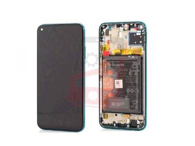 display cu touchscreen rama si acumulator huawei p40 lite emerald green oem