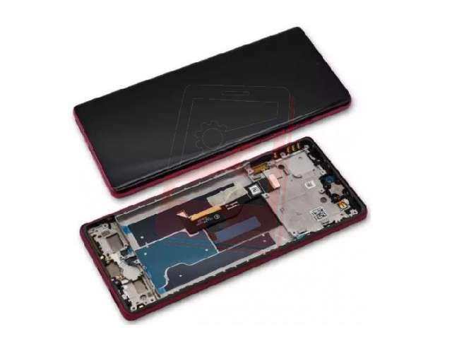 Display cu touchscreen si rama Motorola Moto Edge 50 Fusion, XT2429, Hot Pink, 5D68C24360