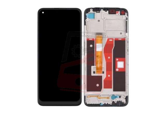 Display cu touchscreen si rama Oppo A76, A36 4G 2022, CPH2375, PESM10
