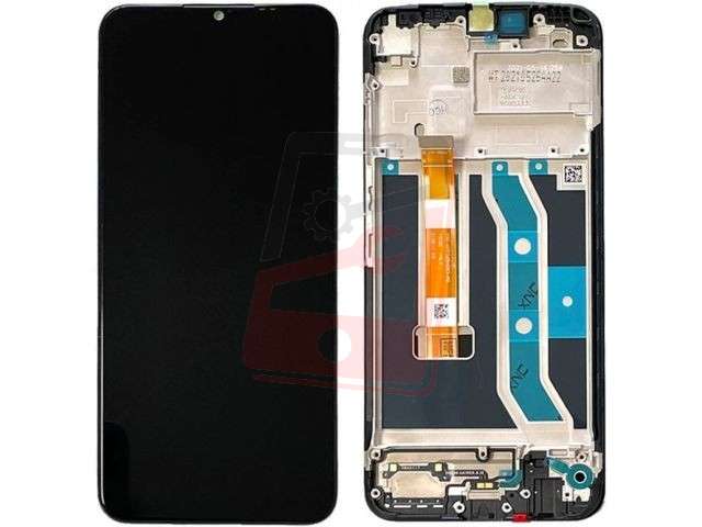 Display cu touchscreen si rama Realme C21Y, RMX3261, RMX3263