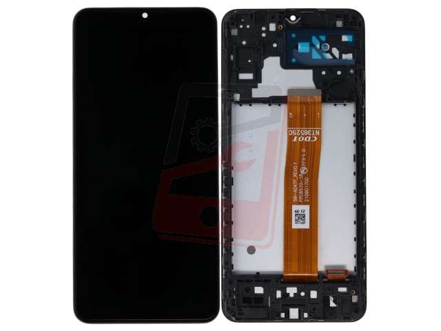 Display cu touchscreen si rama Samsung Galaxy A04s, SM-A047F