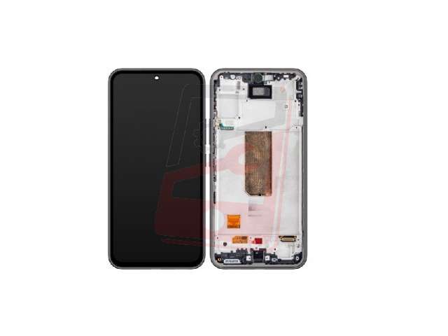 Display cu touchscreen si rama Samsung Galaxy A54 5G, SM-A546B, Graphite, OEM, GH82-31232A