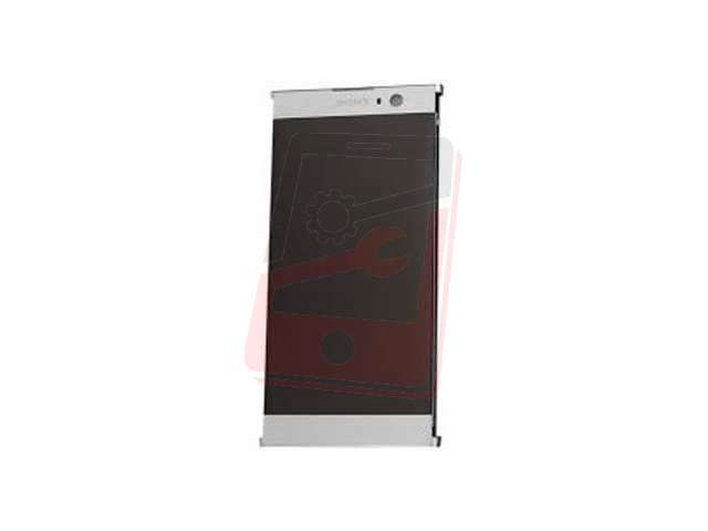 Display cu touchscreen si rama Sony H3113, Xperia XA2 , H4113, Xperia XA2 Dual argintiu