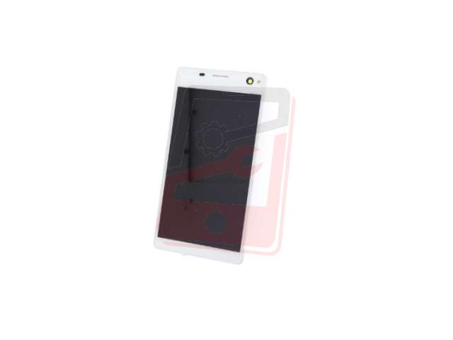 Display cu touchscreen si rama Sony Xperia C4, Xperia C4 Dual, Alb