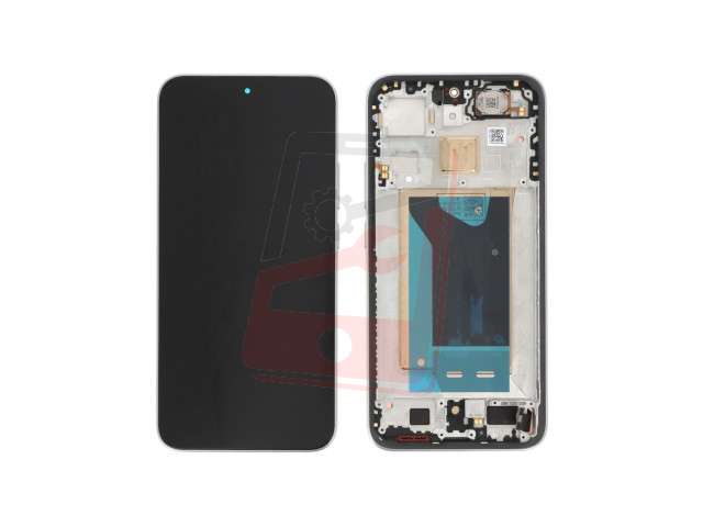 Display cu touchscreen si rama Xiaomi 15T, Gray, 5600020O12A00, OEM, Service Pack