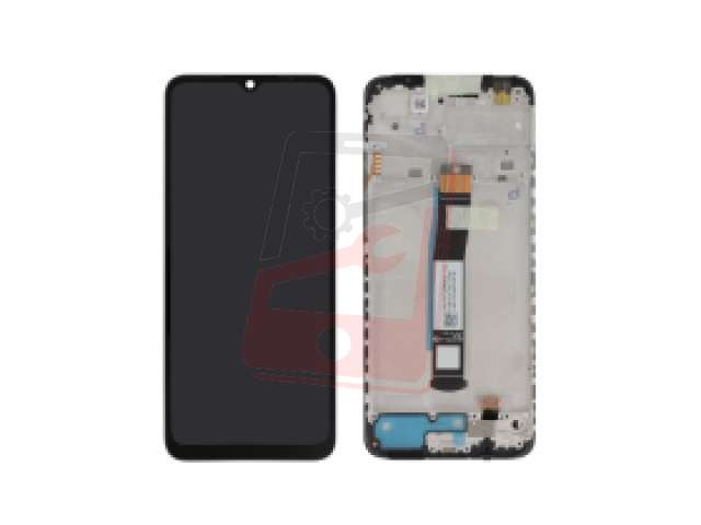 Display cu touchscreen si rama Xiaomi Redmi 10C, OEM, Service Pack