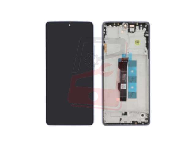 Display cu touchscreen si rama Xiaomi Redmi Note 13 Pro 4G, Lavender Purple, OEM, Service Pack