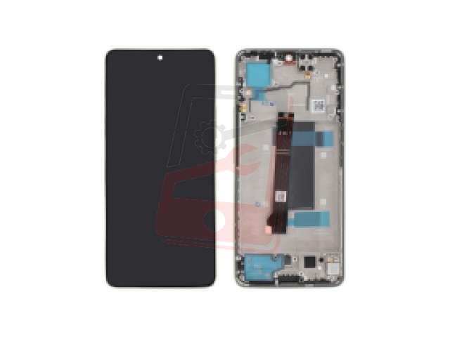 Display cu touchscreen si rama Xiaomi Redmi Note 13 Pro 5G, Aurora Purple (Coral Purple), OEM, Service Pack