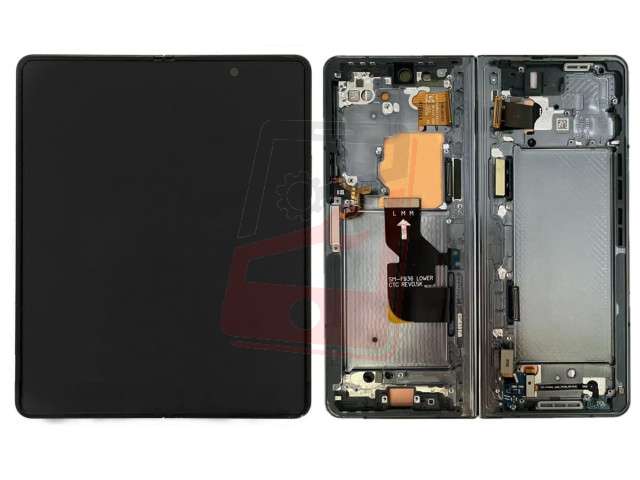 Display Samsung Galaxy Z Fold4, SM-F936, Phantom Black, Original, Swap