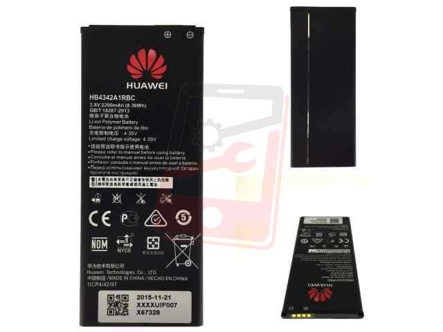 Acumulator Huawei HB4342A1RBC original pentru Huawei Y6, Huawei Honor 5 Play, Huawei Honor 5, Huawei Y5II