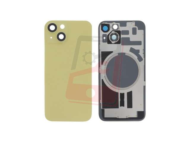 inlocuire capac sticla spate iphone 14 yellow