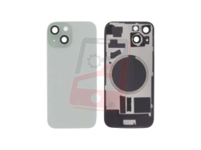 inlocuire capac sticla spate iphone 15 plus green