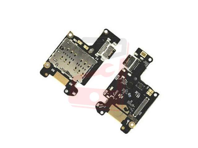 Modul cititor sim cu mufa incarcare si microfon Xiaomi Redmi K20, K20 Pro, Mi 9T, 9T Pro,