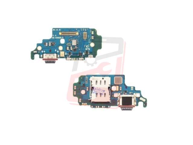 modul cu mufa incarcare microfon cititor sim samsung galaxy s21 ultra 5g sm-g998b