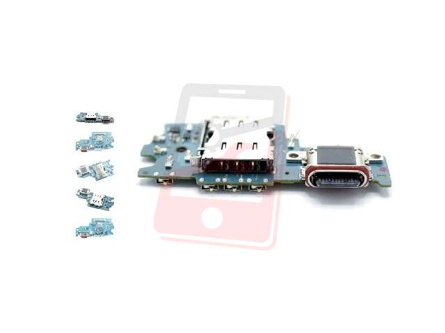 Modul cu mufa incarcare, microfon si cititor sim Samsung Galaxy S21 FE, SM-G990B, GH96-14548A