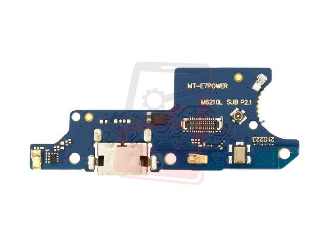 Modul cu mufa Incarcare si microfon Motorola Moto E7 Power