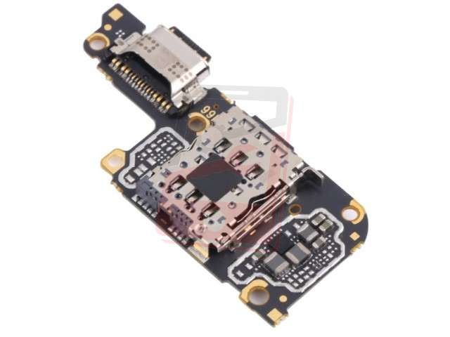 Modul incarcare cu mufa, microfon, cititor sim Vivo X60 Pro, V2046