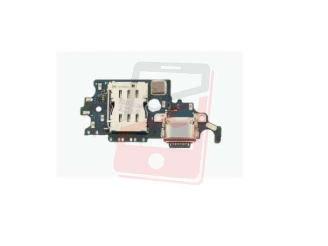 Modul mufa Incarcare microfon si cititor sim Samsung Galaxy S21 5G, SM-G991