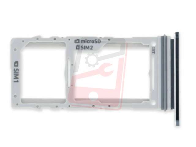 Suport sim, usita Samsung Galaxy Note 10 Plus , Note 10+ 5G, SM-N975, SM-N976, Silver