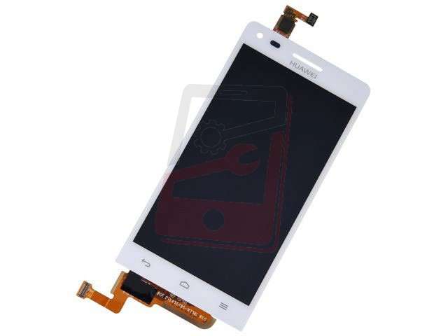 Display cu touchscreen Huawei Ascend G6 4G, Orange Gova alb Original