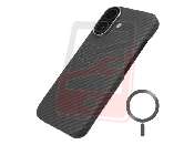 husa iphone 17 magsafe aramid fiber kevlar black