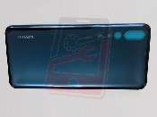 capac baterie huawei p20 pro clt-l09 clt-l29 albastru din sticla