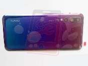 Capac baterie Huawei P20 Pro, CLT-L09, CLT-L29 mov (twilight) DIN STICLA