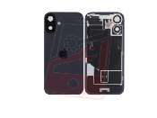 capac sticla spate iphone 16 plus black oem swap