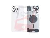capac sticla spate iphone 16 pro max titanium white a3296 a3084 a3295 a3297
