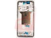 Display cu rama Motorola Edge 70 Fusion, XT2605, Silhouette, OEM, 5D68C32056, Dark Grey