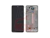 display cu rama samsung galaxy a53 sm-a536 white oled