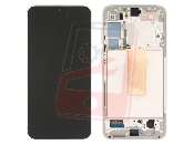 display cu rama samsung galaxy s23 plus 5g s23+ cream oem sm-s916b gh82-30476b