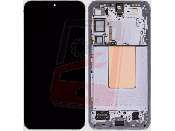 Display cu rama Samsung Galaxy S24 Plus 5G, S24+, Sapphire Blue, Swap