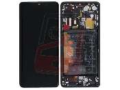 display cu touchscreen si rama huawei p30 pro 02355mul black service pack