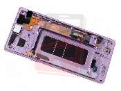 Display cu touchscreen si rama Samsung SM-N960F Galaxy Note 9 violet original