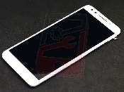 Display cu touchscreen si rama Vodafone Smart N9 Lite, VFD620 alb ORIGINAL
