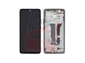 display cu touchscreen si rama xiaomi poco x7 pro black oem service pack