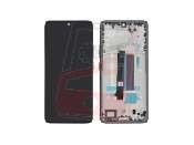 display cu touchscreen si rama xiaomi redmi note 13 pro+ 5g black oem service pack