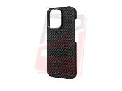 Husa iPhone 16 Pro Max, MagSafe, Aramid Fiber Kevlar, Black